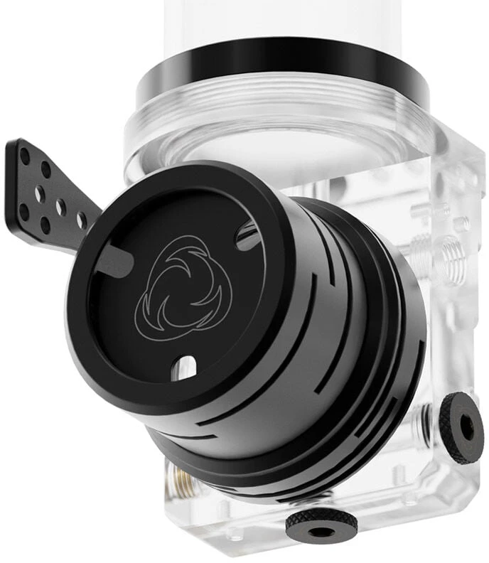 „Singularity Computers Protium 2.0 ARGB 150 D5 Reservoir Combo“ be pompos - akrilas, juodas