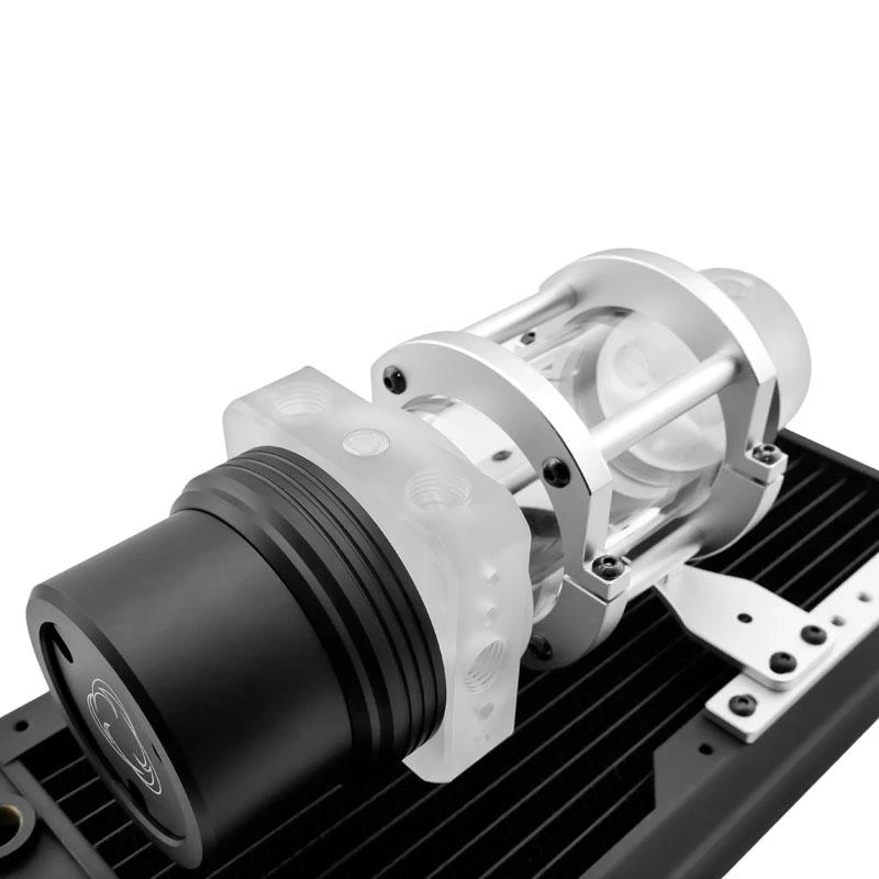 Singularity Computers 150mm rezervuaras su juoda baze