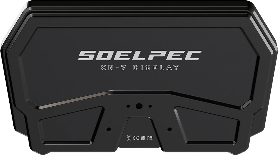 SOELPEC XR-7 Ekranas, sim racing touchscreen, RGB telemetry – juodas