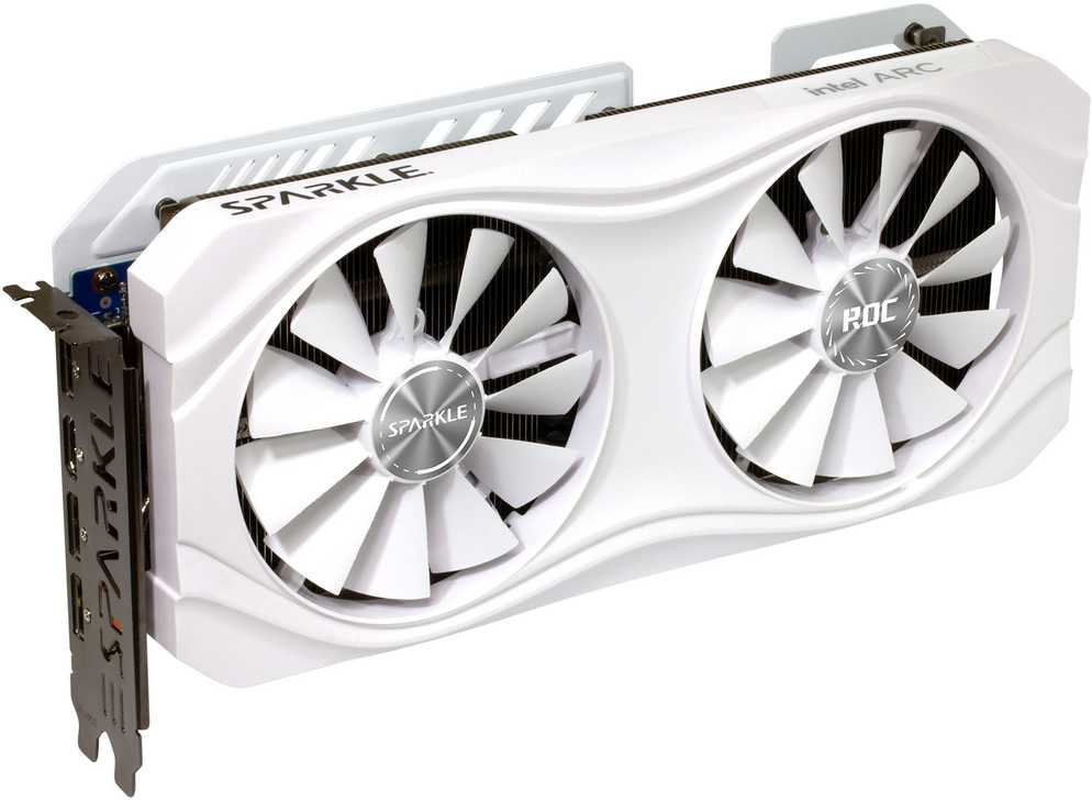 Sparkle Intel Arc A770 ROC Luna 16GB WH vaizdo plokštė