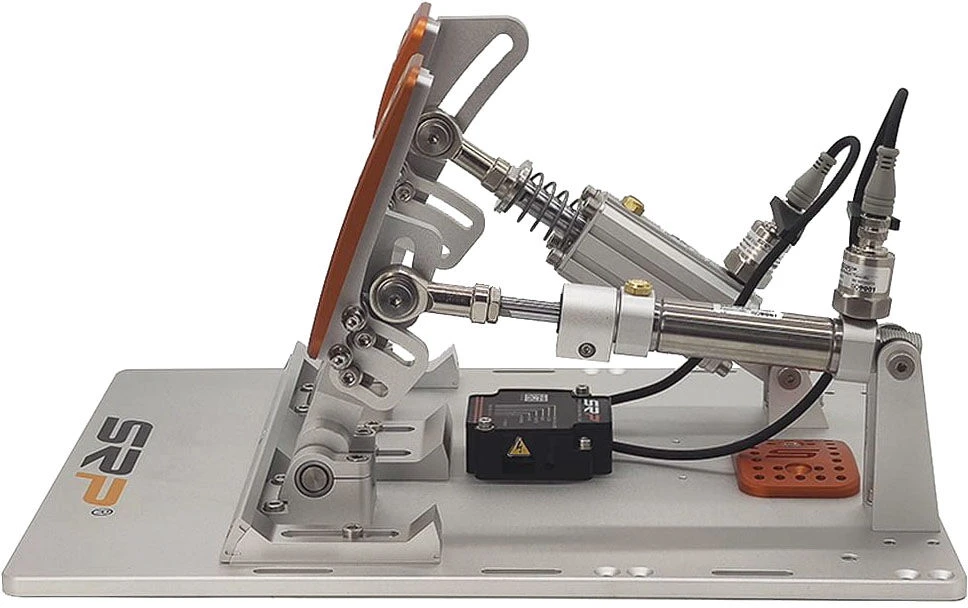 SRP GT-R 2P Sim Racing Pedal Set, Pneumatic, 16-Bit, 15-45 mm - pilkas