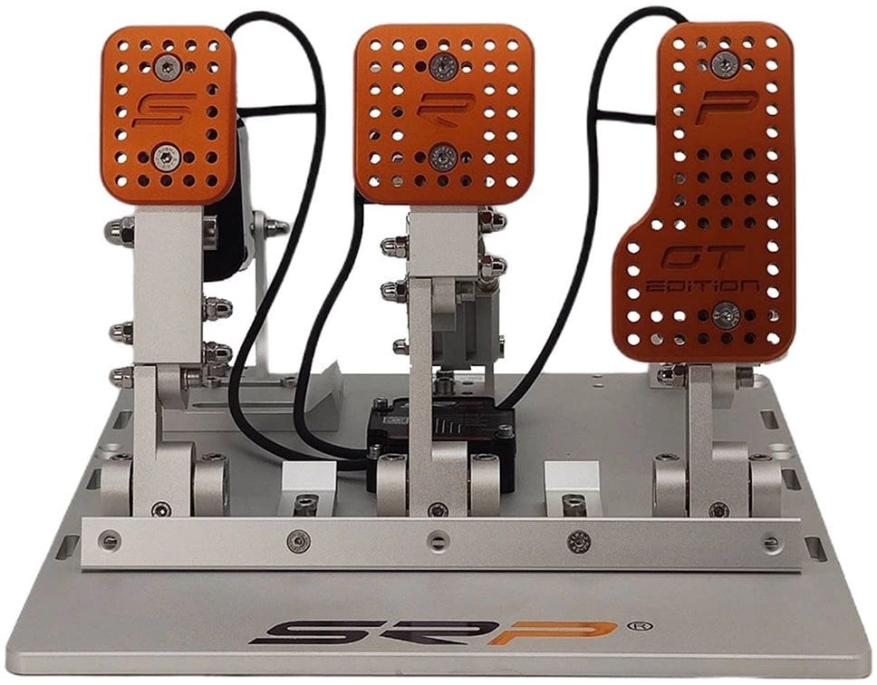 SRP GT-R 3P Sim Racing Pedal Set, pneumatic – pilkas
