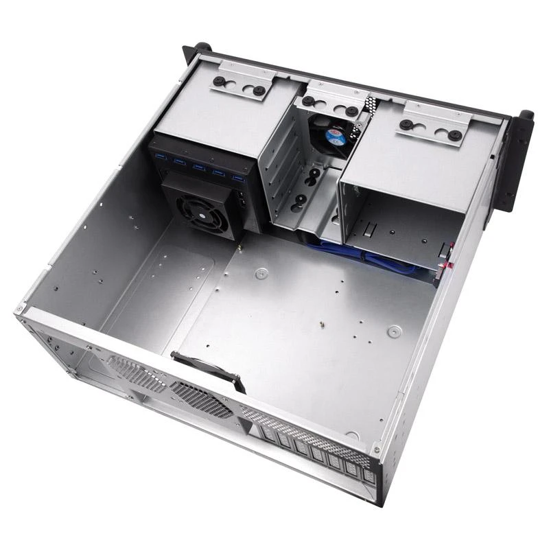 Rackmount SilverStone SST–RM41–H08 – 4U stovo montuojamas serveris