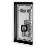 „Stealkey Customs Phanteks NV7 x Stealkey Distroplate“, RGB, Ø10, baltas