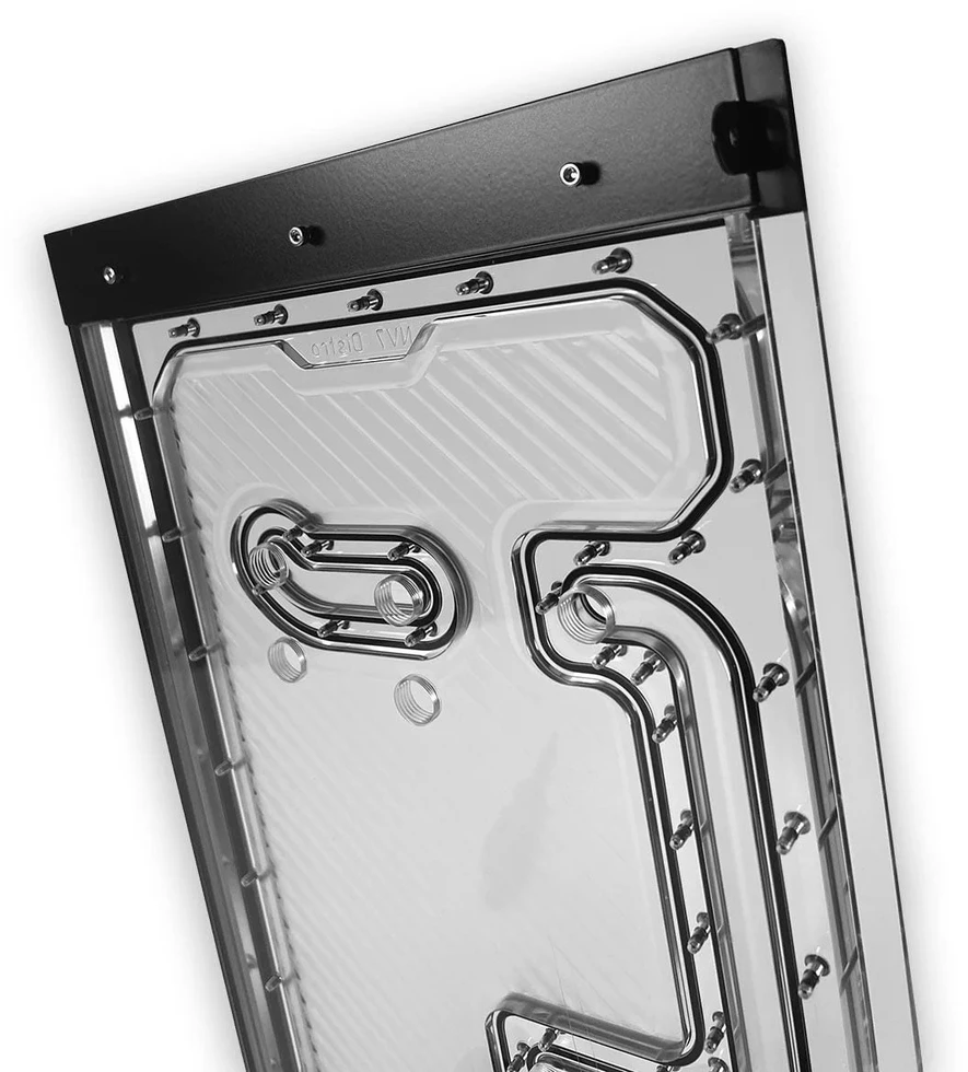 „Stealkey Customs Phanteks NV7 x Stealkey Distroplate“, RGB, Ø10, baltas