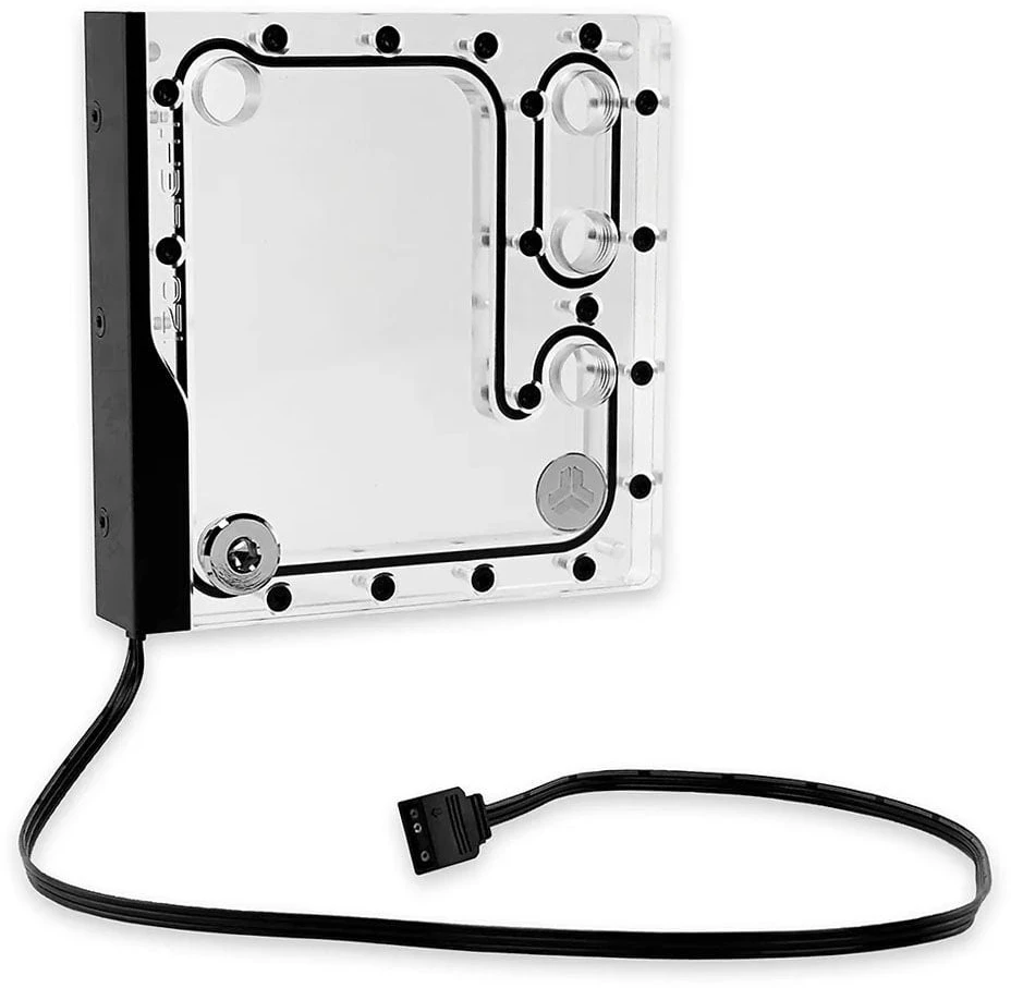 „Stealkey Customs SC 120 Light Distroplate“, D-RGB, 120 mm
