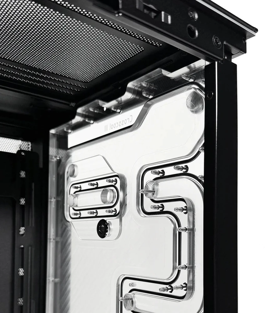 „Stealkey Customs SK-Crosscool III Lian Li O11 DYNAMIC EVO RGB“ platinimo plokštė, RGB