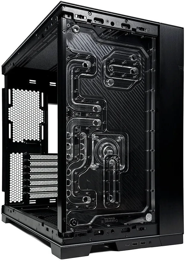 „Stealkey Customs SK-Crosscool III Lian Li O11 DYNAMIC EVO RGB“ platinimo plokštė, RGB