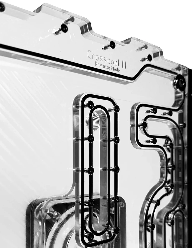 „Stealkey Customs SK-Crosscool III Lian Li O11 DYNAMIC EVO RGB“ platinimo plokštė, RGB