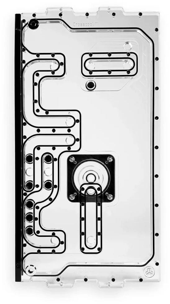 „Stealkey Customs SK-Crosscool III Lian Li O11 DYNAMIC EVO RGB“ platinimo plokštė, RGB