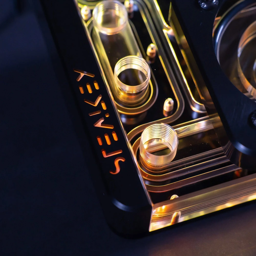 Stealkey Customs SK-UNI 120D Distroplate D-RGB – Juodas Edition