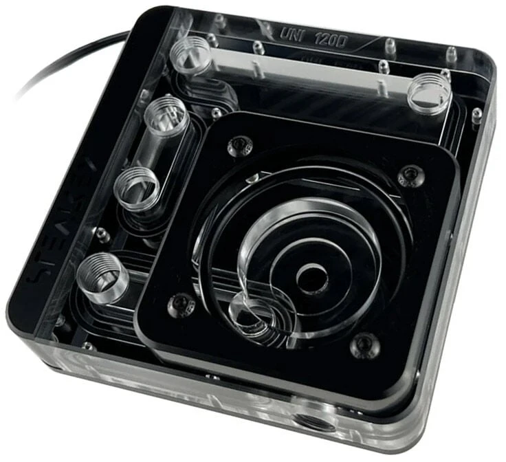 Stealkey Customs SK-UNI 120D Distroplate D-RGB – Juodas Edition