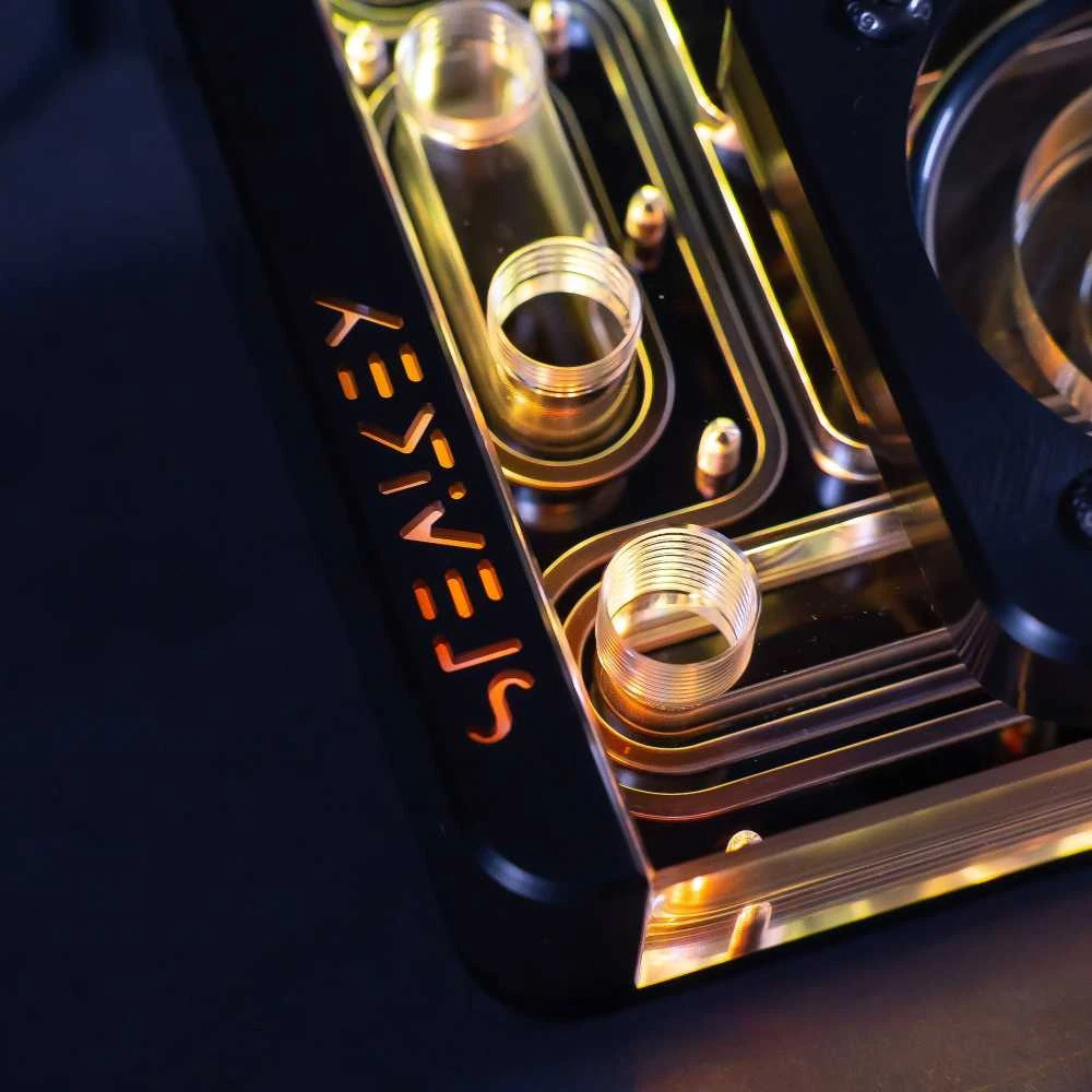 Stealkey Customs SK-UNI 120D Distroplate D-RGB – Juodas Edition