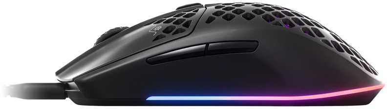 Žaidimų pelė SteelSeries Aerox 3 Onyx , Juodos spalvos