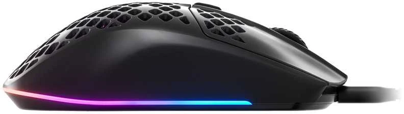 Žaidimų pelė SteelSeries Aerox 3 Onyx , Juodos spalvos