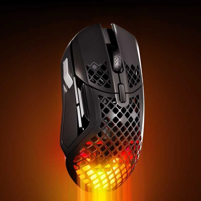 Belaidė žaidimų pelė SteelSeries Aerox 5 Onyx, Juodos spalvos