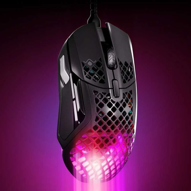 Žaidimų pelė SteelSeries Aerox 5 Onyx, Juodos spalvos