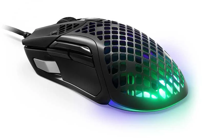 Žaidimų pelė SteelSeries Aerox 5 Onyx, Juodos spalvos