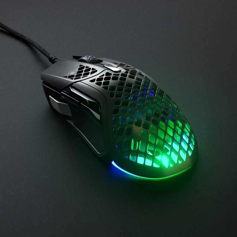 Žaidimų pelė SteelSeries Aerox 5 Onyx, Juodos spalvos