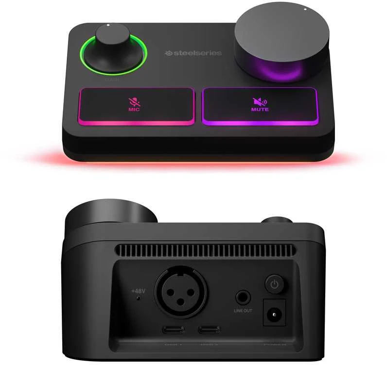 SteelSeries | Gaming Mikrofonas | Alias Pro | Juodas