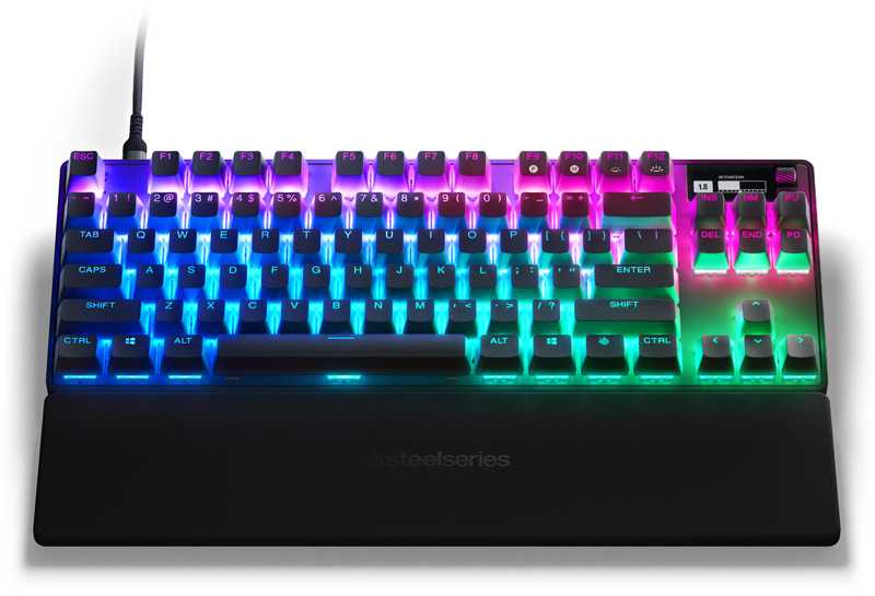 Steel Kalba Klaviatūra SteelSeries Apex Pro - TKL (2023) DE kalba, modelis - 64859 ...