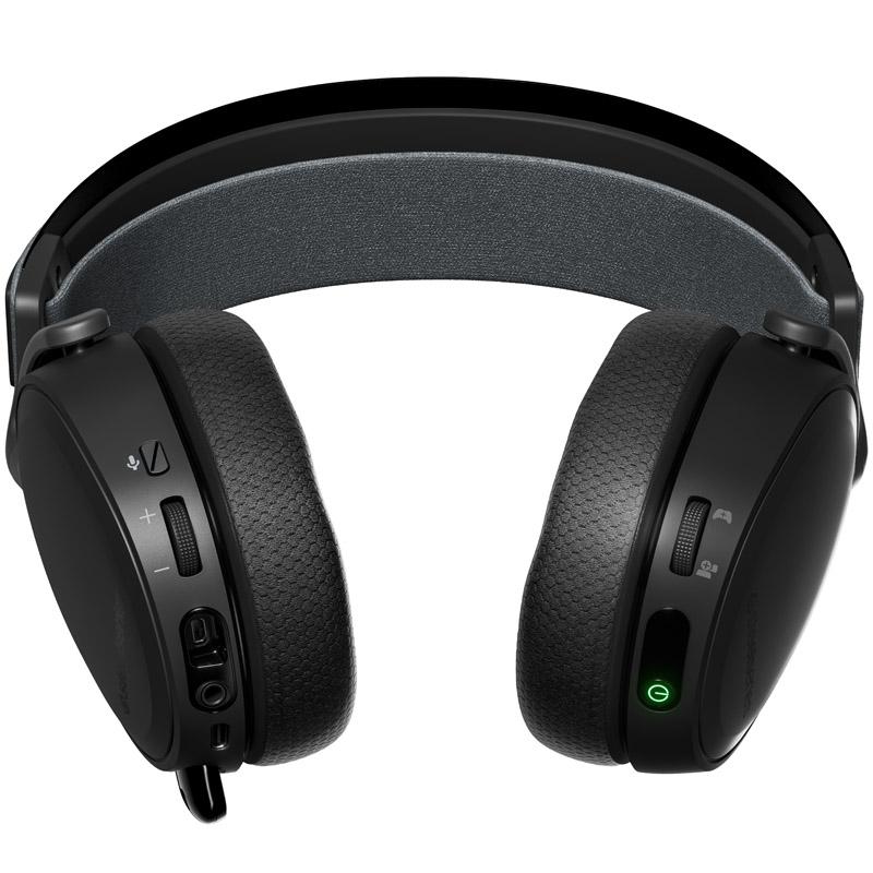 Belaidės Žaidimų ausinės SteelSeries Arctis 7+, Juodos | Varle.lt