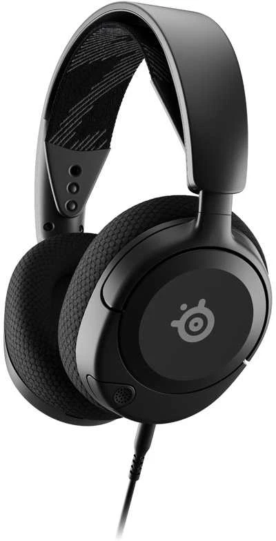 Ausinės žaidimams Arctis Nova 1 Over-Ear, Su mikrofonu, Juodos spalvos