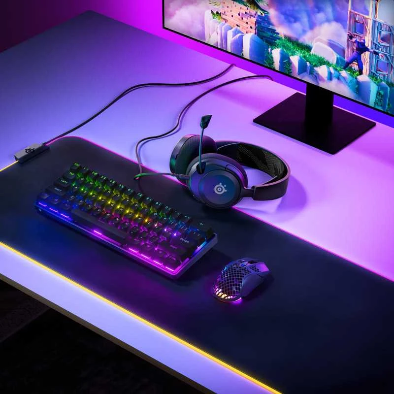 Ausinės žaidimams Arctis Nova 1 Over-Ear, Su mikrofonu, Juodos spalvos