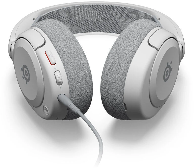 Žaidimų ausinės SteelSeries Arctis Nova 1, Pilkos spalvos