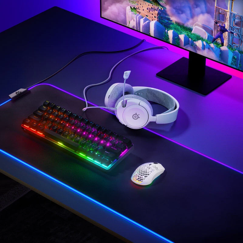 Žaidimų ausinės SteelSeries Arctis Nova 1, Pilkos spalvos