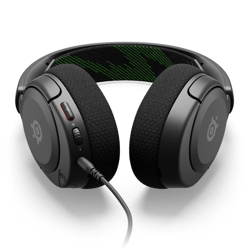 Ausinės žaidimams su mikrofonu SteelSeries Arctis Nova 1X Over-Ear, Juodos spalvos