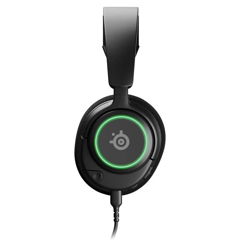 Ausinės žaidimams su mikrofonu SteelSeries Arctis Nova 3 Over-Ear, Juodos spalvos