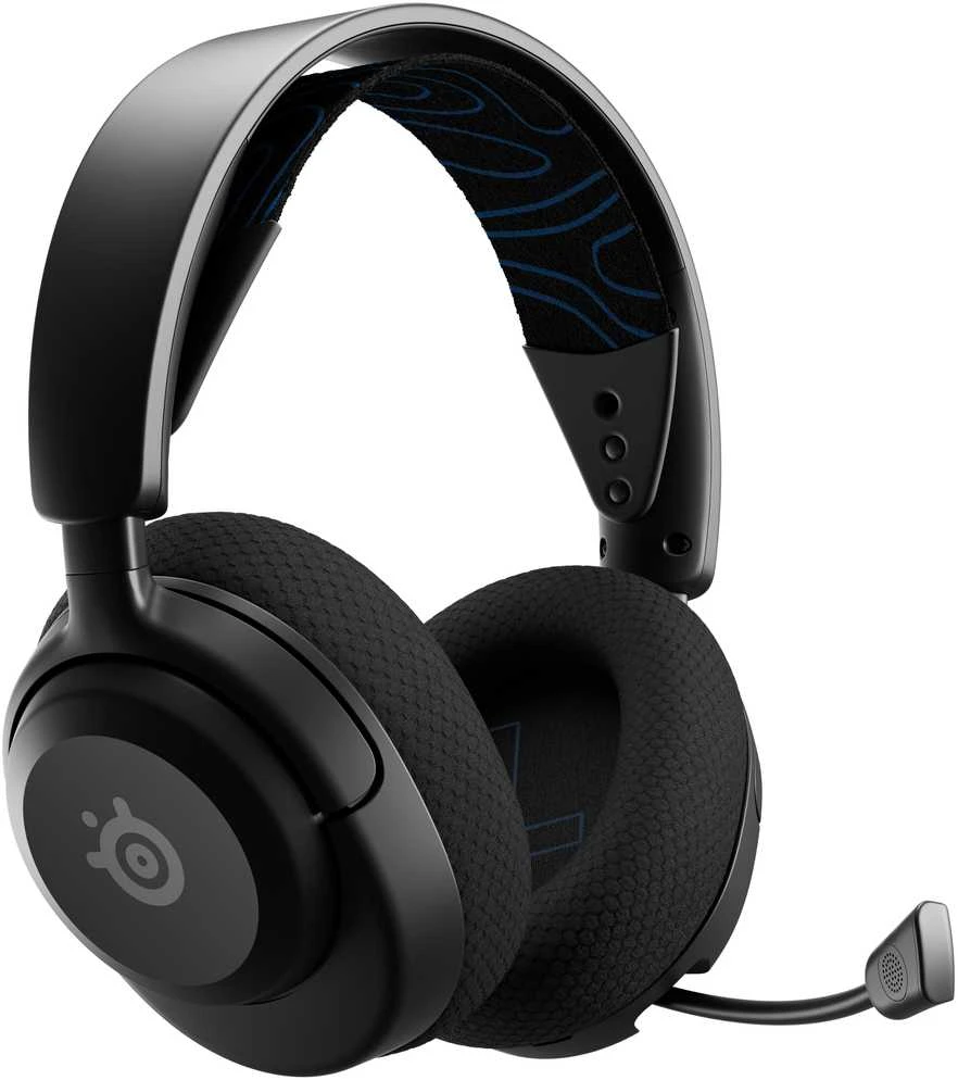 Belaidės žaidimų ausinės SteelSeries Arctis Nova 5P, Juodos spalvos