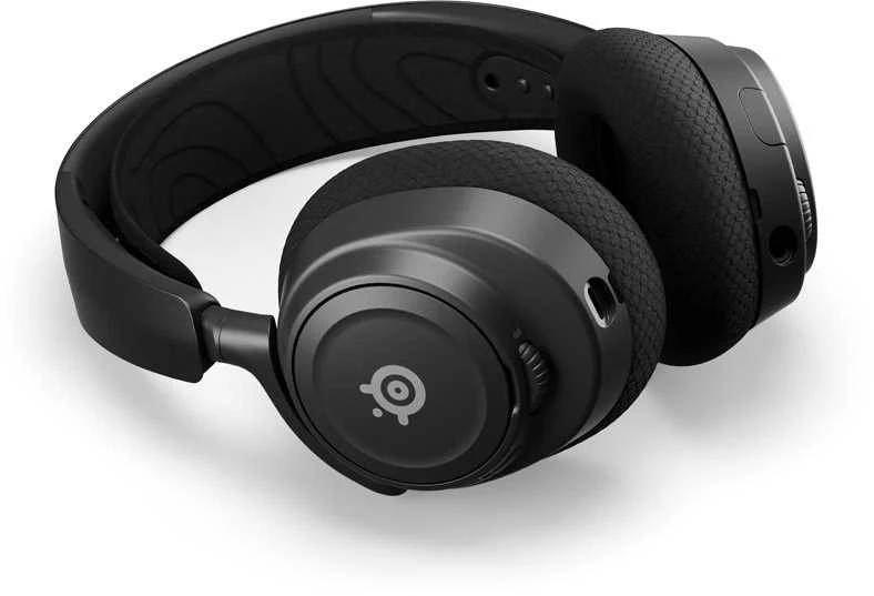 Belaidės žaidimų ausinės SteelSeries Arctis Nova 7, Juodos spalvos