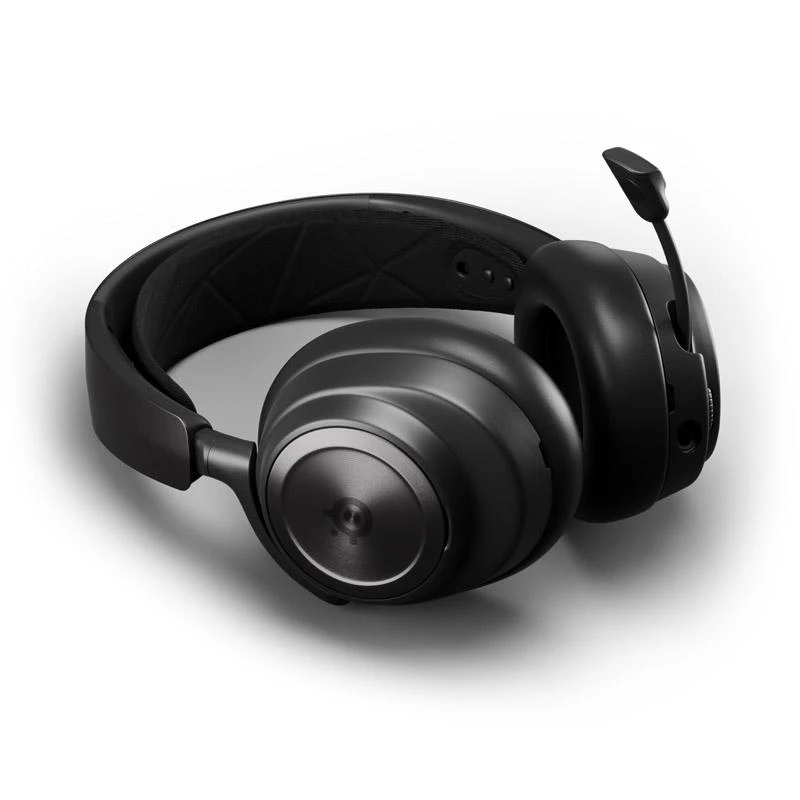 Belaidės ausinės žaidimams SteelSeries Arctis Nova Pro, Skirta PC ir PlayStation, Juodos spalvos