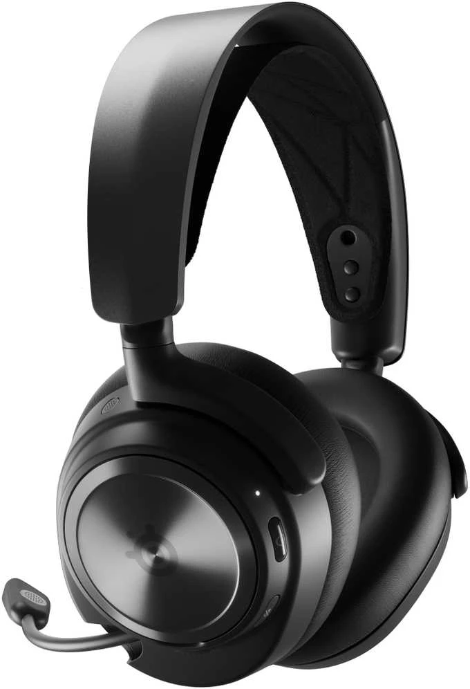 Žaidimų ausinės su mikrofonu SteelSeries Arctis Nova Pro Wireless P
