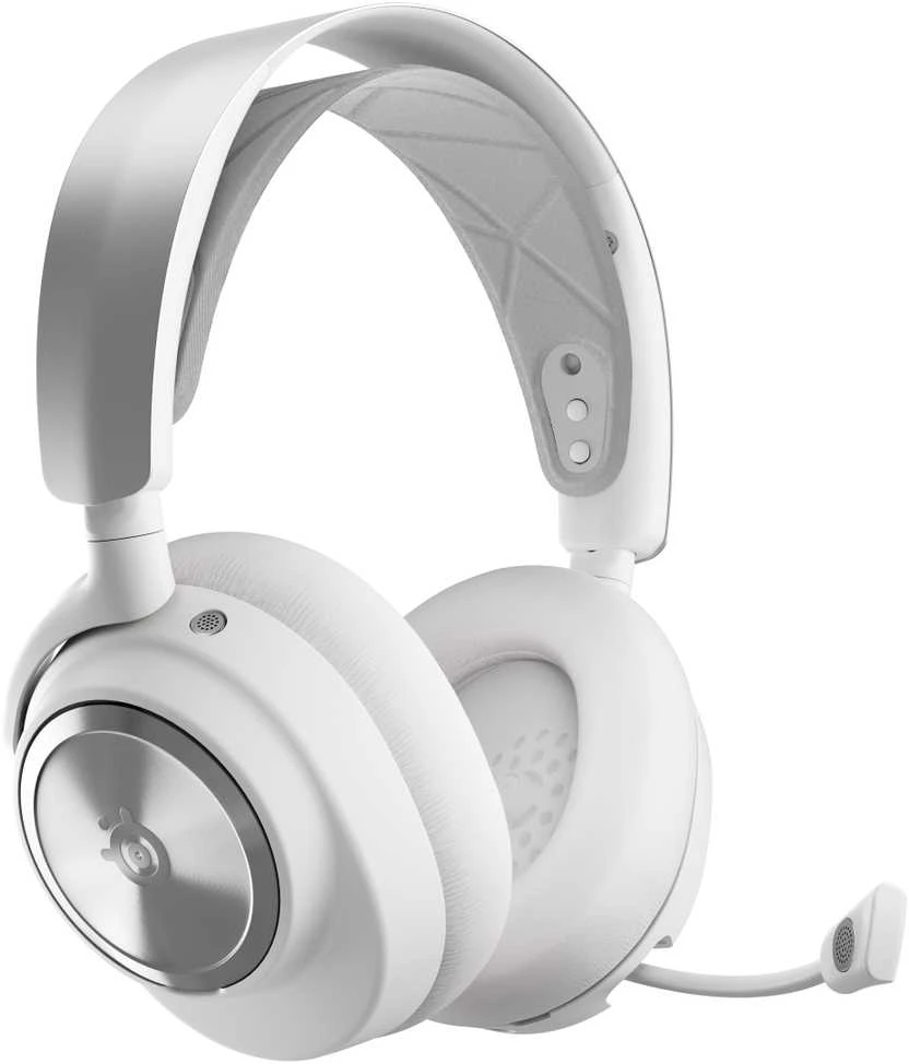 SteelSeries | Ausinės Žaidimams | Arctis Nova Pro P | Bluetooth | Over-Ear | Noise canceling | Belaidės | Baltas