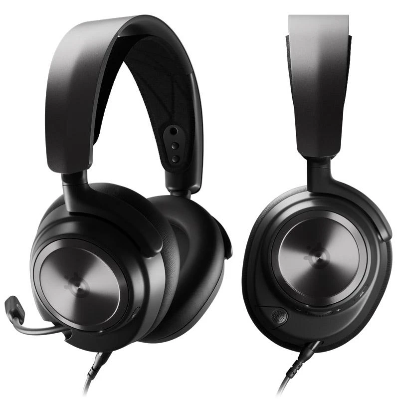 Ausinės žaidimams SteelSeries Arctis Nova Pro, Skirta PC ir PlayStation, Juodos spalvos