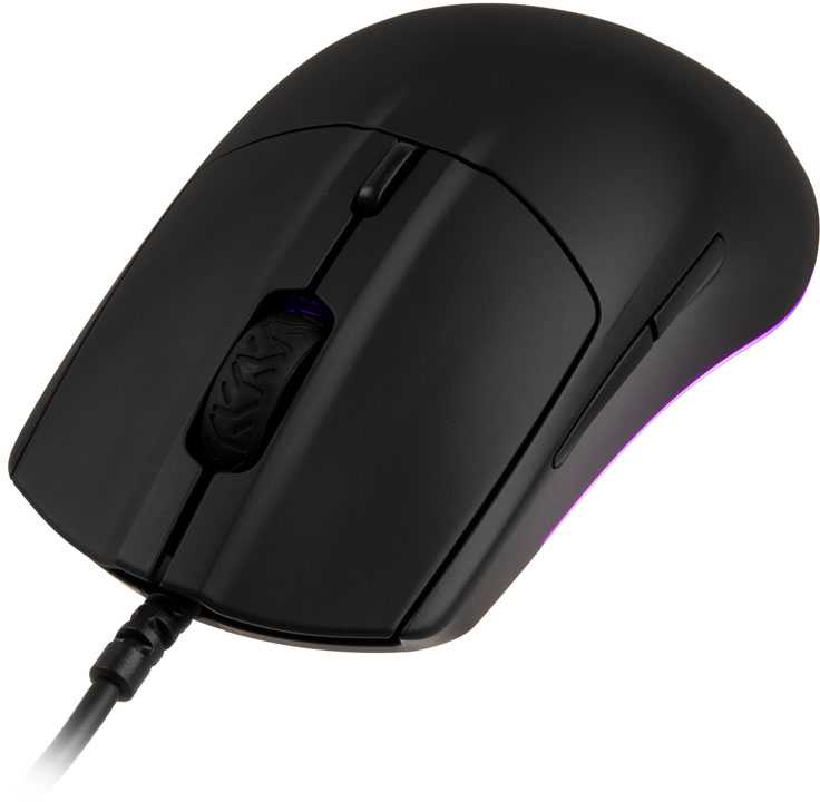 Žaidimų pelė SteelSeries su laidu Rival 3, Juodos spalvos