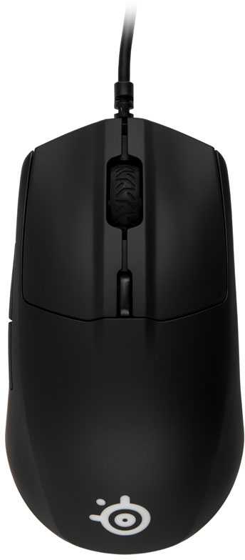 Žaidimų pelė SteelSeries su laidu Rival 3, Juodos spalvos