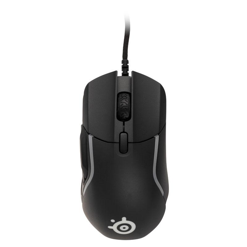 SteelSeries | Pelė žaidimams | Optinė | su laidu | Juodas | Rival 5 | Yes