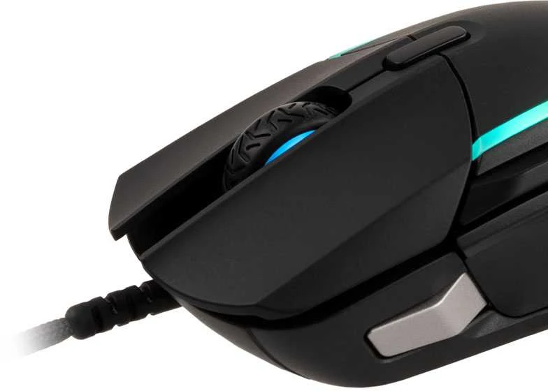 Žaidimų pelė su laidu SteelSeries Rival 5, Juodos spalvos
