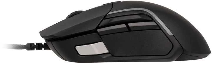 Žaidimų pelė su laidu SteelSeries Rival 5, Juodos spalvos