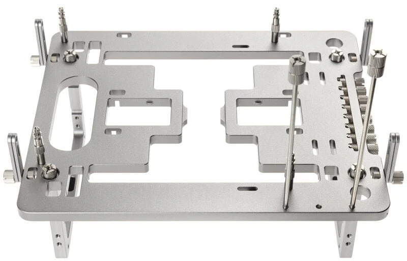 Streacom BC1 Mini V2 Benchtable – Testavimo platforma – sidabro spalvos