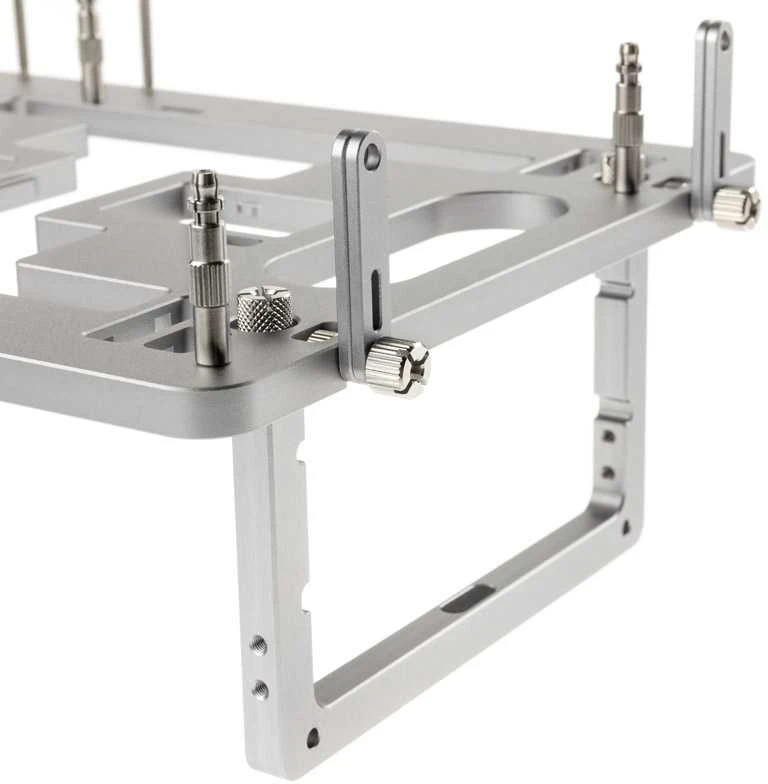 Streacom BC1 Mini V2 Benchtable – Testavimo platforma – sidabro spalvos