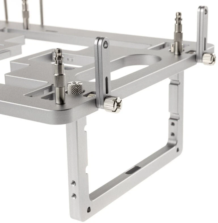 Streacom BC1 Mini V2 Benchtable – Testavimo platforma – sidabro spalvos