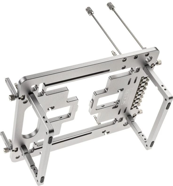 Streacom BC1 Mini V2 Benchtable – Testavimo platforma – sidabro spalvos