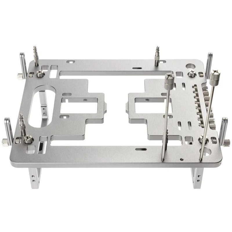 Streacom BC1 Mini V2 Benchtable – Testavimo platforma – sidabro spalvos