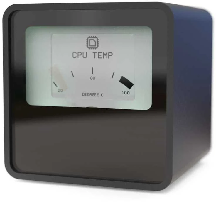 Streacom VU1-Dial – juodos spalvos