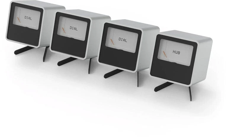 Streacom VU1-Dial – sidabro spalvos